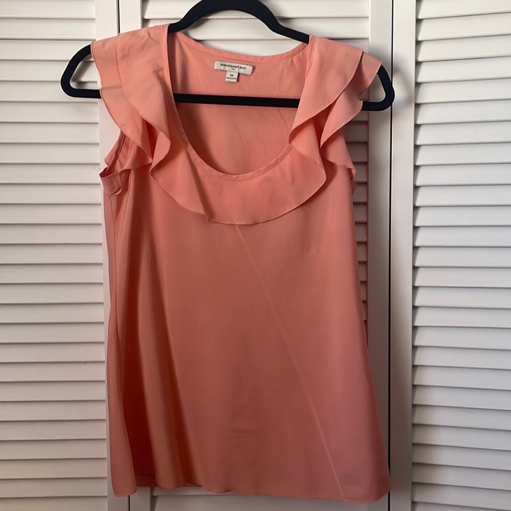 Pale pink blouse